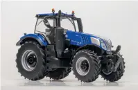  ??  ?? ▲ Britains released its first Ford tractor in 1948 and this New Holland T8.435 tractor is the latest in a long line of NH tractors it has made over the years.