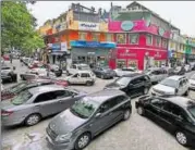  ?? HT FILE ?? A new parking for 800 cars is proposed at Khan Market.