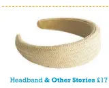  ??  ?? Headband & Other Stories