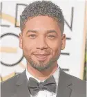  ?? JORDAN
STRAUSS/INVISION/AP ?? “Empire” actor Jussie Smollett has handed over portions of his call log from the early hours of Jan. 29.