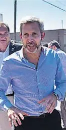  ??  ?? Frigerio. Juntó a las partes.