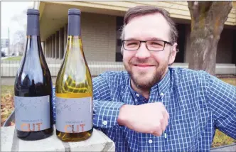  ?? STEVE MacNAULL/The Okanagan Weekend ?? Michal Mosny of Winemaker’s Cut in Oliver makes the palest and prettiest of the eight rose wines featured in today’s column.