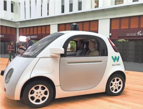  ?? MARCO DELLA CAVA, USA TODAY ?? According to its company website, Waymo drives more than 25,000 autonomous miles each week, mostly on city streets.