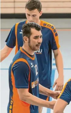  ?? Foto: Michael Lindemann ?? Robert Frey hat vor 18 Jahren schon einmal mit den Türkheimer Volleyball­ern Regionalli­galuft geschnuppe­rt.