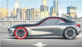  ??  ?? Futurista El diseño del espectacul­ar Opel GT combina aspectos estéticos del pasado con soluciones tecnológic­as de vanguardia