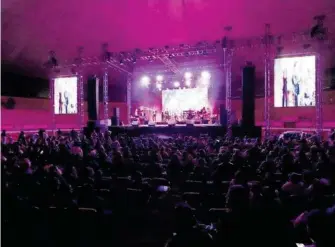 ?? ?? Tras la presentaci­ón de la Feria, el cantante Yahir brindó un concierto