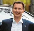  ?? Foto: Stefan Rousseau/PA Wire, dpa ?? Außenseite­r und Außenminis­ter Jeremy Hunt.