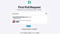 ??  ?? Figure 1: The first pull request I submitted