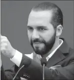  ??  ?? Nayib Bukele