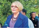  ?? /Reuters ?? Wants back in: Former DA leader Helen Zille says she may contest the position of federal chair.