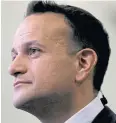  ?? REUTERS ?? Irish Prime Minister Leo Varadkar.