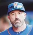  ??  ?? POCO TIEMPO. Mickey Callaway dirigió a los Mets dos temporadas.