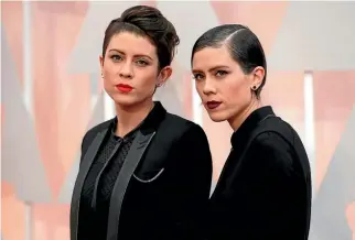  ?? REUTERS ?? Tegan and Sara sang one of the biggest songs of 2014, but they don’t brag about it.