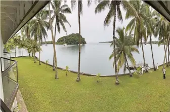  ?? Photo: RNZ PACIfiC/KOROI HAWKIN. ?? The Novotel Suva Lami Bay Hotel reopened on 9 December ,2022.