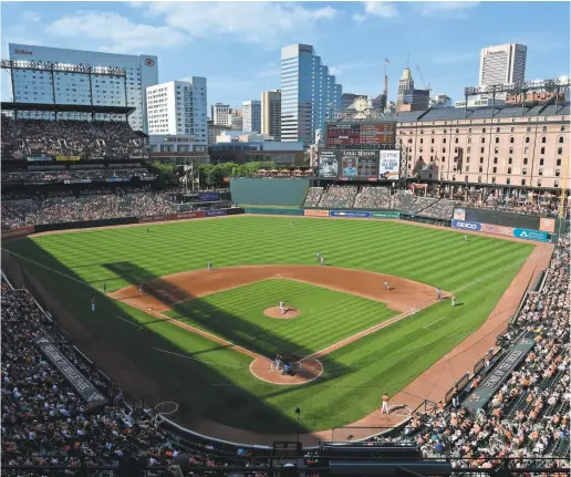  ?? TOMMY GILLIGAN/USA TODAY SPORTS ?? Oriole Park at Camden Yards