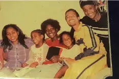  ??  ?? From left - Ammara, Chengeto, Queen Mashie, the late Chiedza, the late Andy and Andy’s widow Nadine