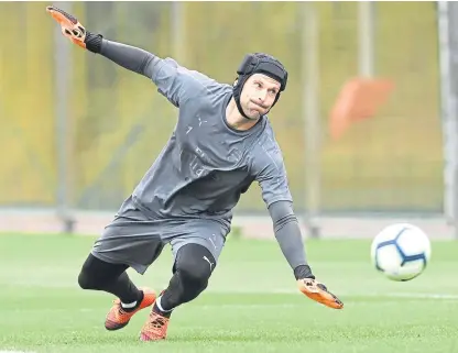  ?? Picture: Getty. ?? Petr Cech looks set to continue in goal for Arsenal against former side Chelsea.