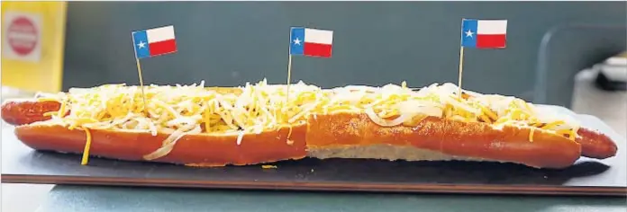 Texas Rangers new concession food: The Boomstick is now a burger