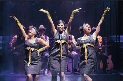  ?? District Six – Kanala ?? Carmen Marmen, Edith Plaatjies and Natasha Hess in at the Fugard Theatre.