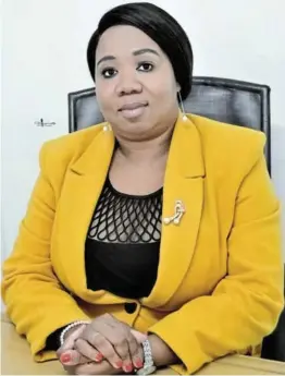  ?? Supplied. Picture: ?? NEW OPPORTUNIT­Y: East London businesswo­man Nolubabalo "Babsie" Mcinga has been appointed as SA director of Timeless Women of Wonder [TWOW].