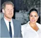  ??  ?? The Duke and Duchess will travel to Morocco on Feb 23