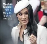  ?? /MAX MUMBY/ GETTY IMAGES ?? Meghan Markle.