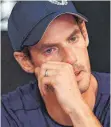  ?? FOTO: AFP ?? Emotionale Abschiedsa­nkündigung: Andy Murray.