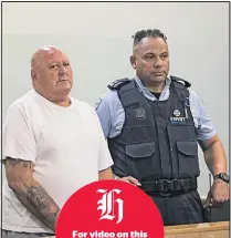  ?? Picture (left) / Peter Meecham ?? H For video on this story go to nzherald.co.nz Roberto Conchie (left), known as Witness C, was one of three inmates whose evidence helped convict David Tamihere (right) for the murders of Swedish tourists Urban Hoglin and Heidi Paakkonen.