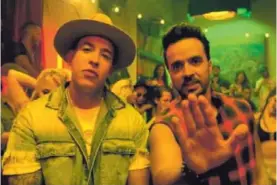  ?? AP ?? La pieza de Luis Fonsi y Daddy Yankee es una locura mundial.