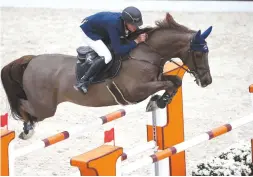  ??  ?? Bertram Allen (Christy Jnr) shares the 1.60m pairs first-prize purse