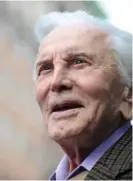  ?? AFP ?? Kirk Douglas tuvo una vida larga y exitosa.