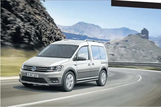  ?? Picture: Supplied ?? VW Caddy Alltrack 2.0 TDI