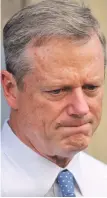  ??  ?? GOV. CHARLIE BAKER