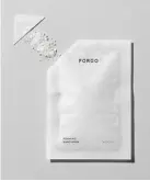  ??  ?? Above: Forgo’s stylish 250ml hand wash bottles; its mix-at-home powders are delivered in 12g sachets