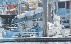  ??  ?? The racing yacht at Southport Yacht Club,