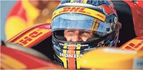  ?? MARK J. REBILAS/USA TODAY SPORTS ?? Ryan Hunter-Reay has dominated at Iowa recently, winning three of the past six races at the track.