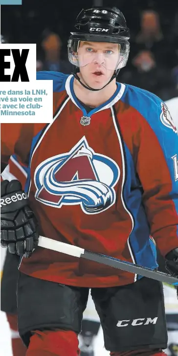  ?? PHOTO D’ARCHIVES, AFP ?? Alex Tanguay a pris sa retraite au terme de la saison 2015-2016 durant laquelle il a évolué avec l’Avalanche du Colorado avant de passer chez les Coyotes de l’Arizona.