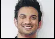  ??  ?? Sushant Singh Rajput.