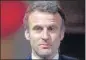  ?? AFP ?? Emmanuel Macron