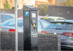  ?? Picture: Mhairi Edwards. ?? Many of the new meters are cash only.