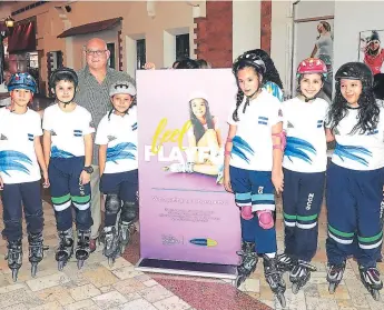  ?? FOTO: RONAL ACEITIUNO ?? La Federación Hondureña de Patinaje lanza este novedoso programa para promover este deporte.