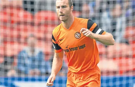  ??  ?? Sean Dillon’s testimonia­l tonight at Tannadice will see plenty of old faces on show. Kick-off is 7.45pm.