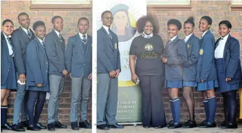  ?? Picture: SUPPLIED ?? LIFE LESSONS: The Uyinene Mrwetyana Foundation collaborat­ed with The Gift of The Givers at the community developmen­t consent talk roadshow on Friday at Nathaniel Pamla High School in Peddie.