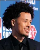  ?? ARTURO HOLMES/GETTY IMAGES ?? Cade Cunningham on the red carpet during the NBA Draft at the Barclays Center on Thursday in New York.