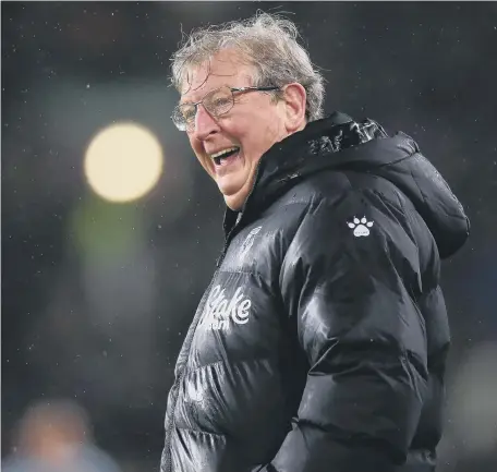  ?? ?? Roy Hodgson during his first game in charge at Watford - a 0-0 draw with Burnley