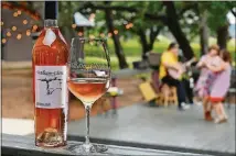  ?? CONTRIBUTE­D BY MIGUEL LECUONA ?? William Chris Vineyards has found great success with its rosé program.