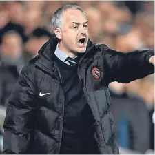  ??  ?? Dundee United manager Ray McKinnon.