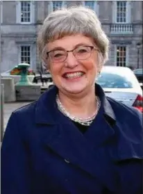  ??  ?? Minister for Children Youth Affairs Katherine Zappone to lobby for childcare funding.