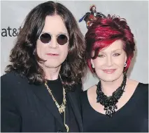  ?? WENN.COM ?? “Our lives are too intertwine­d, there’s too much love to walk away,” Sharon Osbourne says of her relationsh­ip with longtime husband Ozzy.