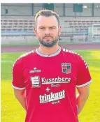  ?? FOTO: FUPA ?? Spielertra­iner Kevin Düffels ist vom Klassenerh­alt überzeugt.